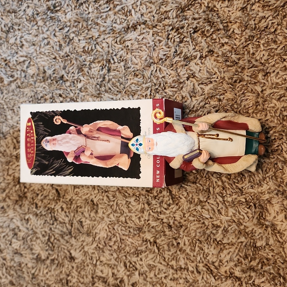 1995 Vintage Hallmark Keepsake St. Nicholas Christmas Visitors - 1st in Series